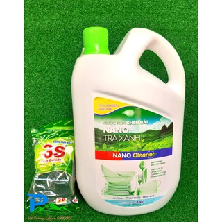 Nước rửa chén Nano tinh chất trà xanh