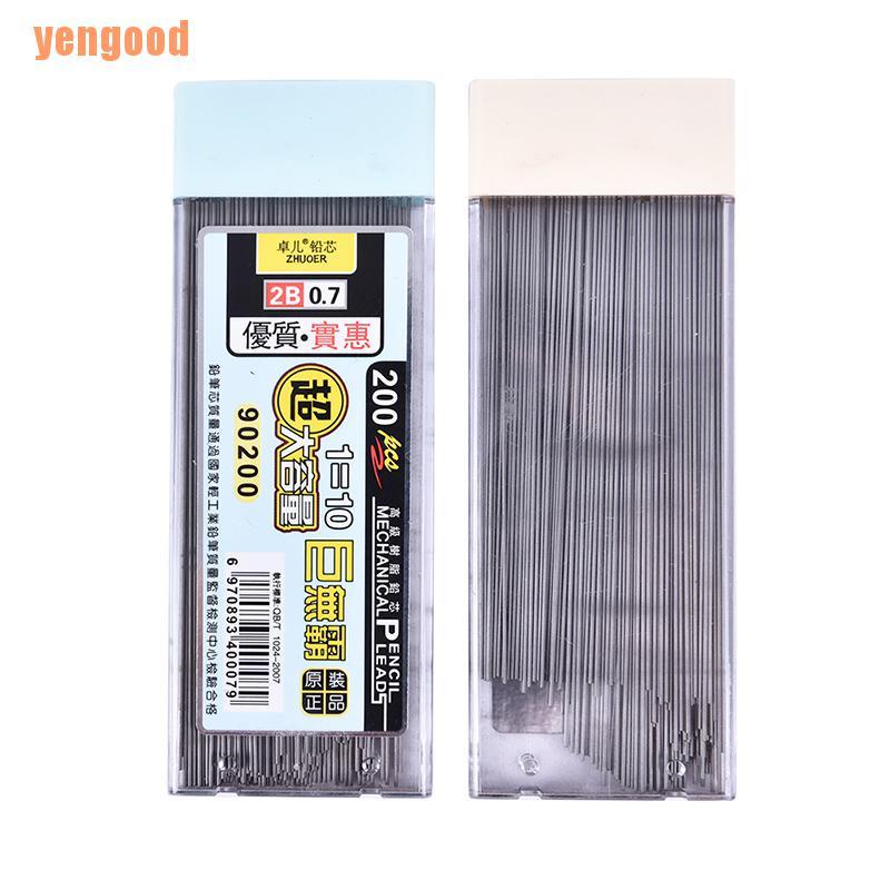 Hộp 200 Bút Chì Tự Động 2b Chất Lượng Cao