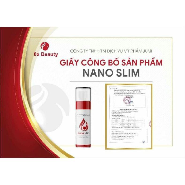 Xịt Nano Slim Hủy Mỡ - Đánh Tan Mỡ Thừa(Tuyển đại lý và cộng tác viên giá cực ưu đãi)