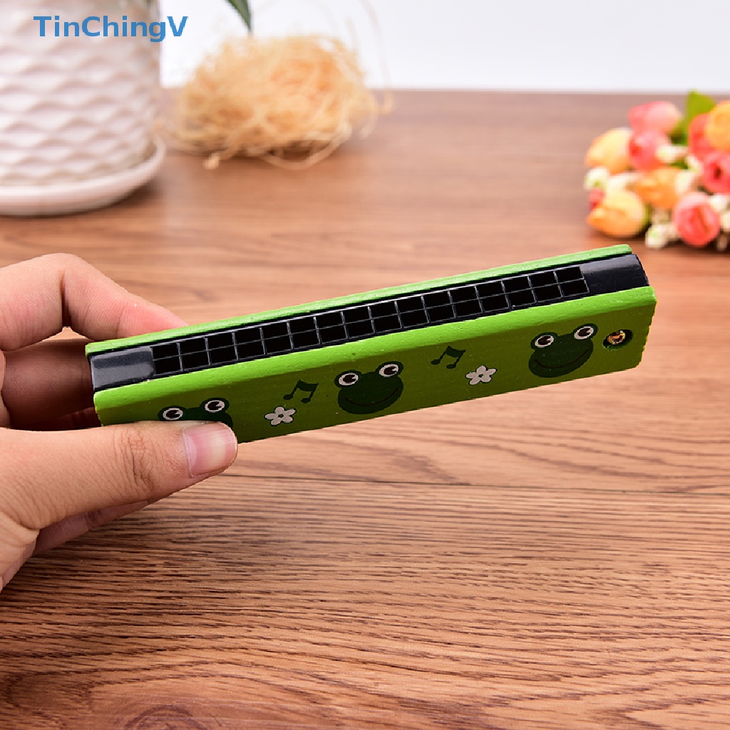 Kèn Harmonica 16 Lỗ Nhiều Màu Sắc Dễ Thương Cho Bé