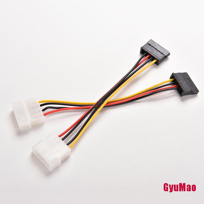 Cáp Chuyển Đổi Nguồn Ổ Cứng SATA IDE Molex Sang 15Pin 1Gumo 4 Pin