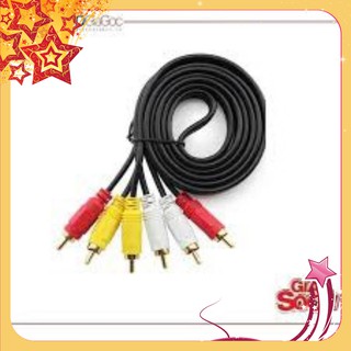 Dây Loa 1 Đầu 3.5 Ra 2 Av