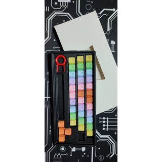 Keycap oem pbt nhiều màu 37 nút