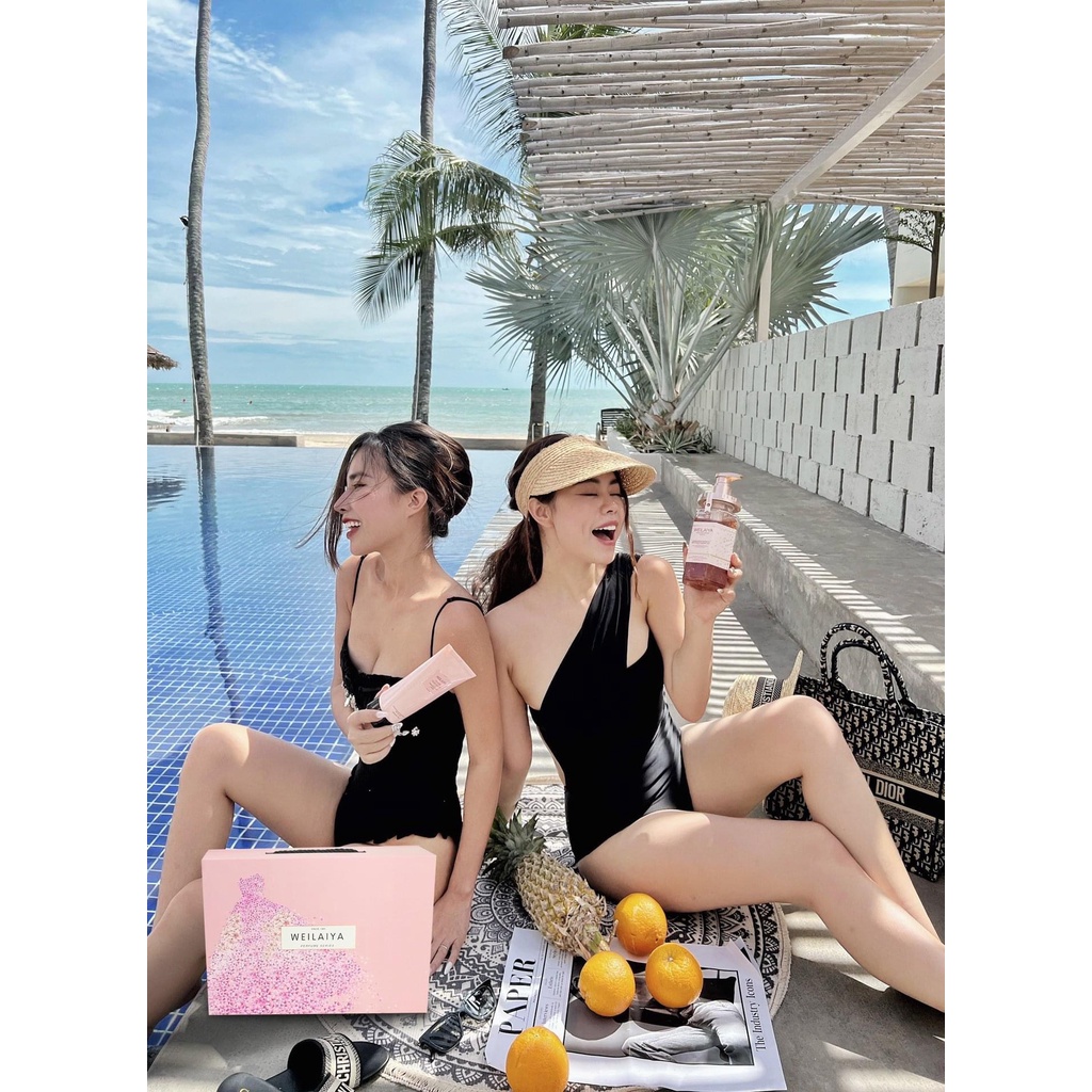 Sữa tắm Nước Hoa weilaiya 450ml Chính Hãng - Trắng Da Dưỡng Ẩm Dưỡng Thể Thơm Lâu toàn thân | BigBuy360 - bigbuy360.vn