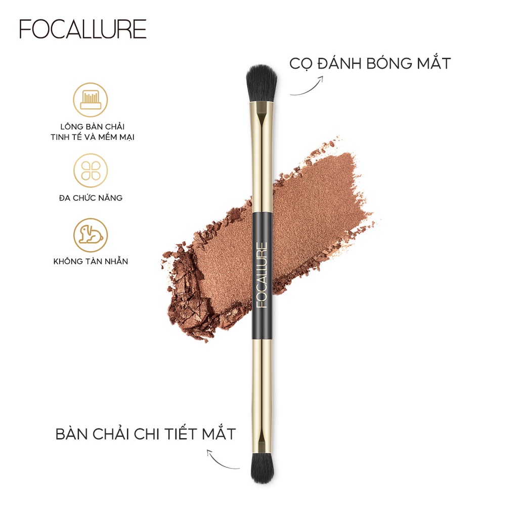 Cọ trang điểm FOCALLURE chuyên dụng Cọ đánh bóng mắt