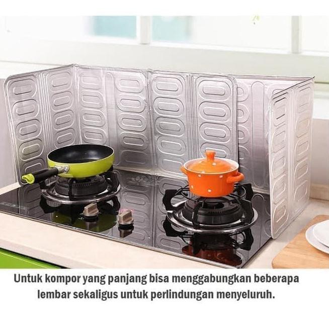 Vỏ Bọc Bảo Vệ Bếp Ga Bằng Nhôm Chống Dầu Dễ Dàng Lắp Đặt | BigBuy360 - bigbuy360.vn
