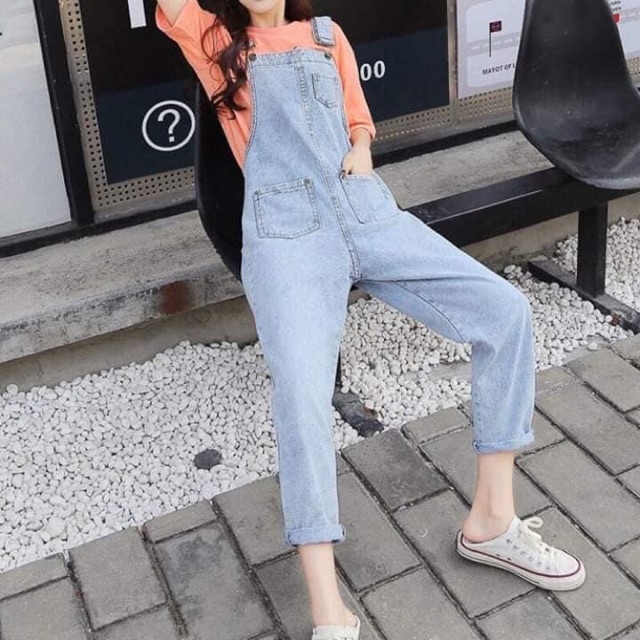 Quần yếm jean | BigBuy360 - bigbuy360.vn