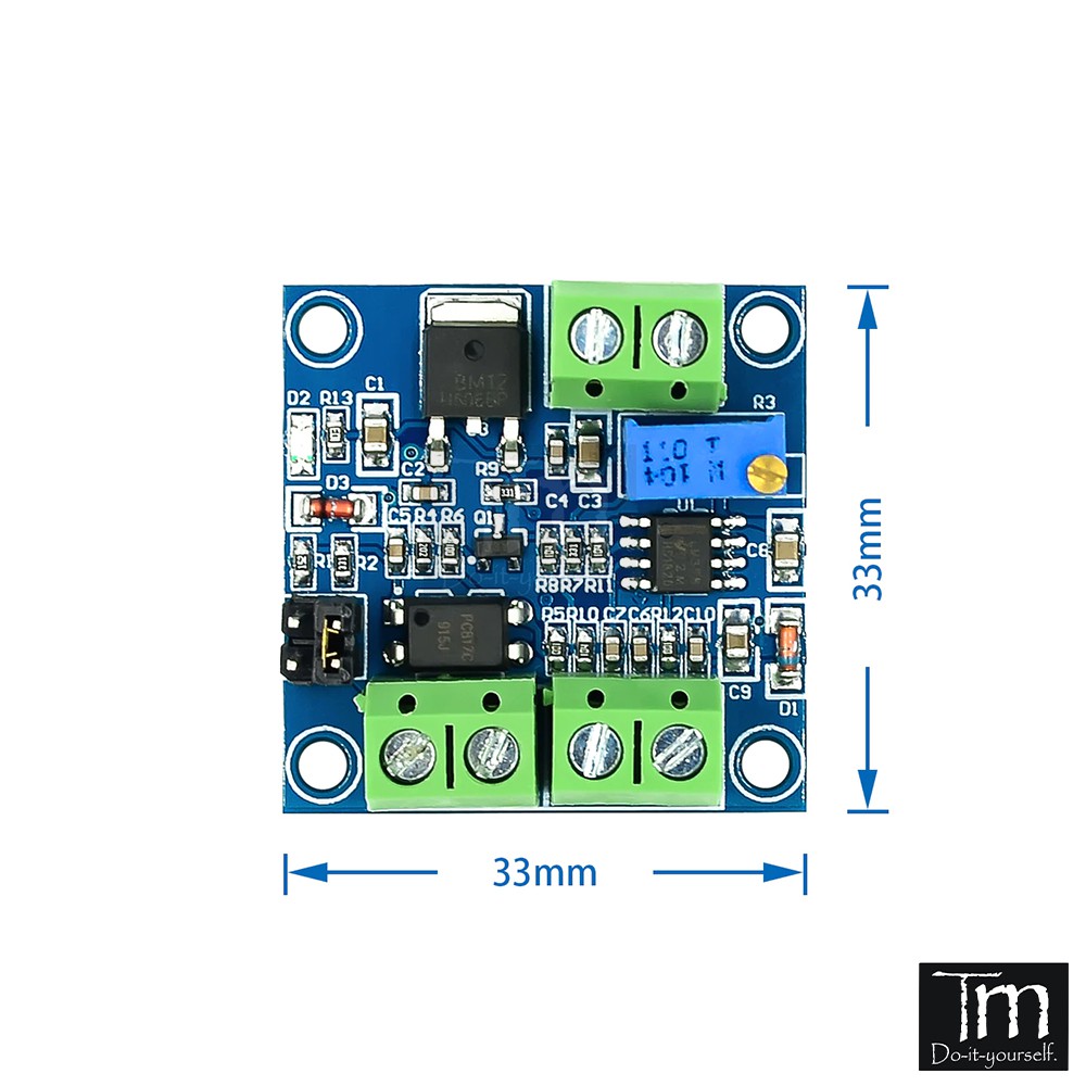 Mạch Chuyển Đổi PWM 0-100% Sang Điện Áp 0-10V