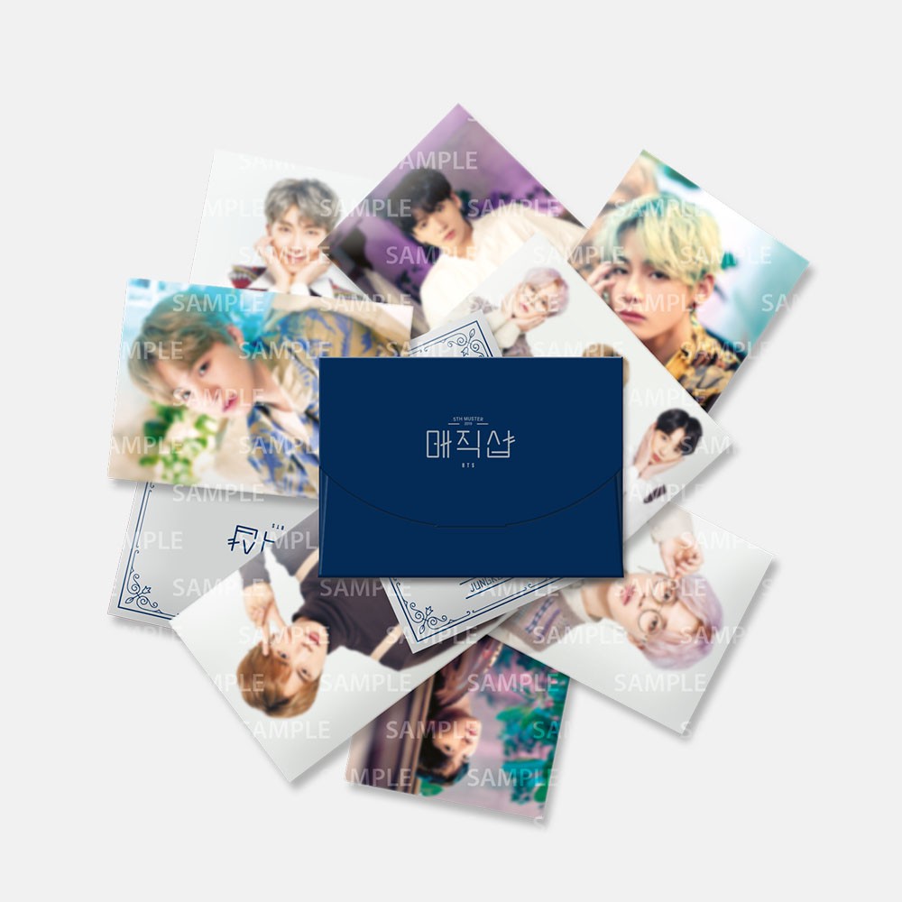 Thẻ Ảnh Mini Bts 5th Muster Merch / Pc - Sharing Rm / Jin / Suga / Jhope / Jimin / Taehyung / Jungko