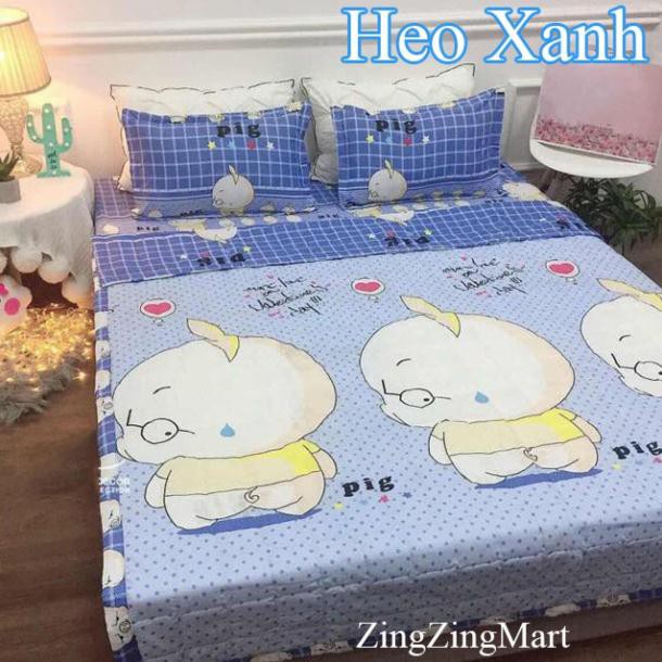 CỰC PHẨM Chăn Hè Cotton Poly Chăn Như Hình (Chất mềm - Được lựa mẫu)