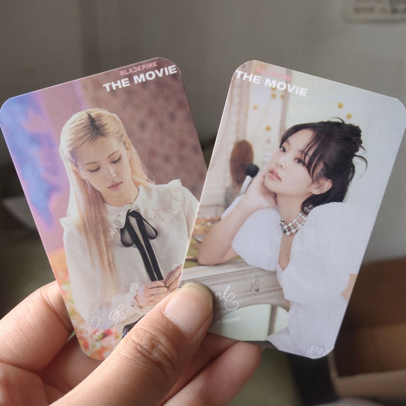 Set 5 tấm thẻ ảnh lomo hình nhóm nhạc Blackpink