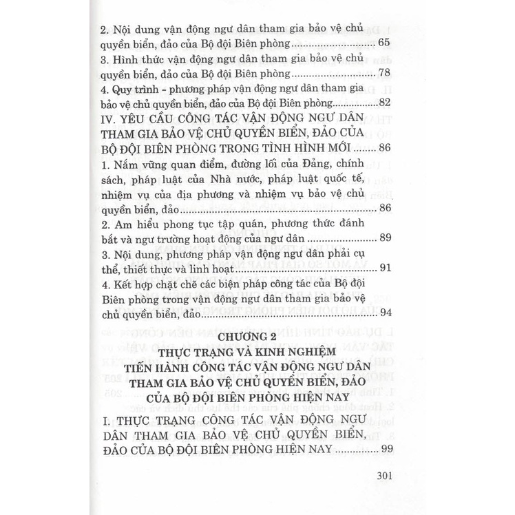 Sách - Công Tác Vận Động Ngư Dân Tham Gia Bảo Vệ Chủ Quyền Biển, Đảo Của Bộ Đội Biên Phòng Trong Tình Hình Mới