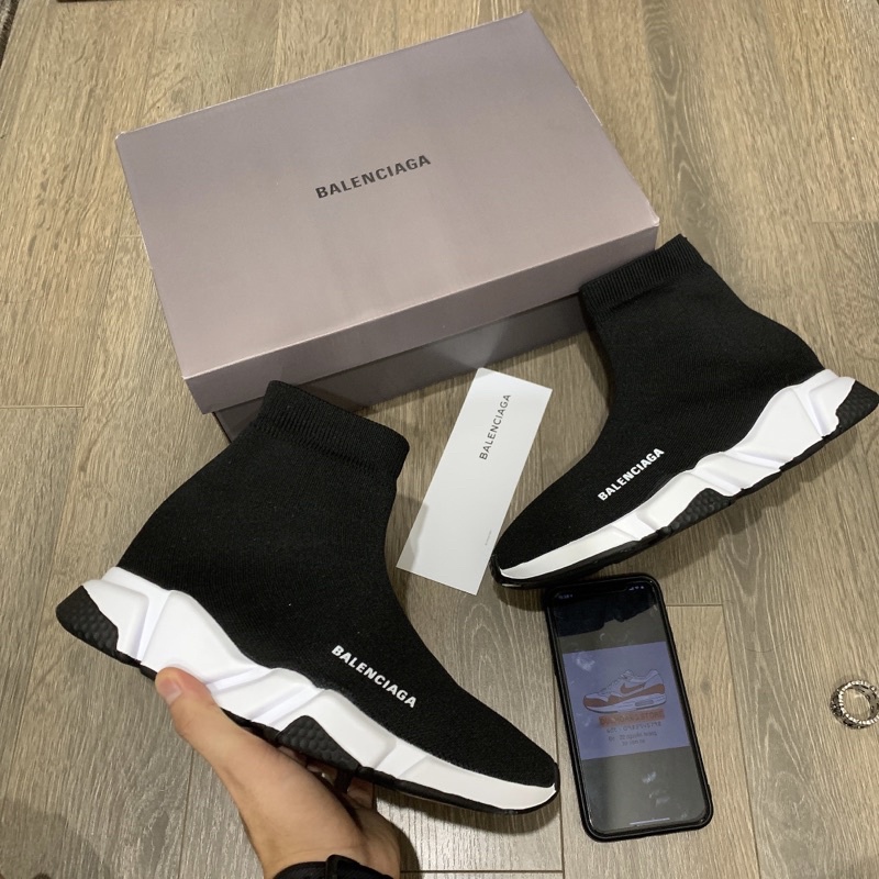 Giày Balen speed đế đen 1:1 SC nam nữ (Full box+Free Ship) | BigBuy360 - bigbuy360.vn