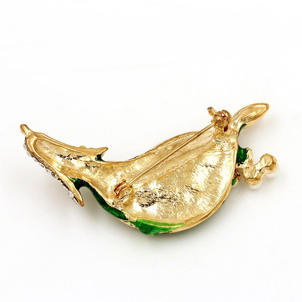 JARRED Trâm Cài Áo Hình Lá Cây Phong Cách Vintage