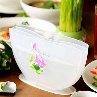 Tô nhúng bánh tráng 3 ngăn sen nhỏ CHÍNH HÃNG Prota