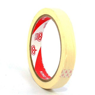 Băng keo giấy 1.2cm - 24 cuộn / 1 cây