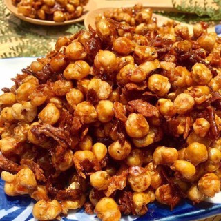 500gr bắp chiên mắm ớt khô bò lá chanh