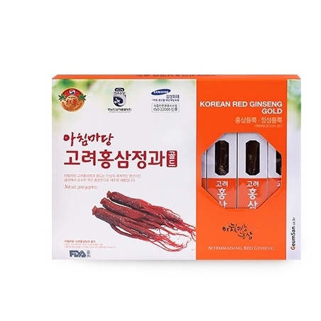 Korean Red Ginseng Gold ( 300g 8 củ )
