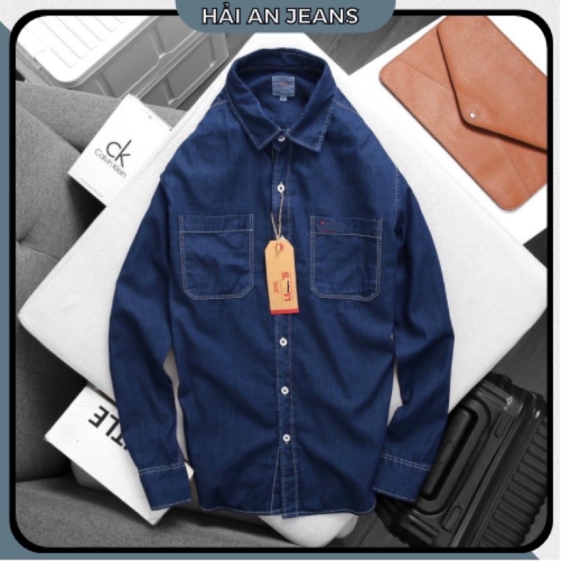 Áo sơ mi nam demi - 02 màu thời trang thấm hút tốt