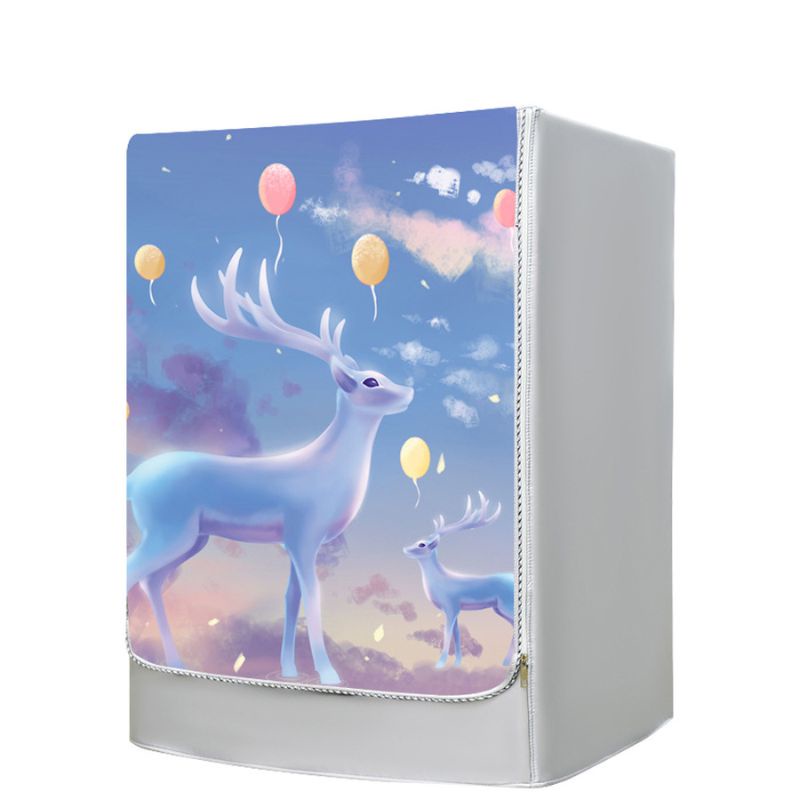 Áo trùm máy giặt cửa ngang lồng trước 11kg 10kg 9kg 8kg 7kg chống mưa nắng vải bạt cao cấp Dotina ATN08