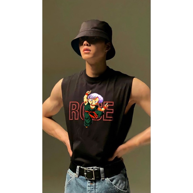 Áo thun Tanktop ROSE GOKU CVC - Giá sỉ Unisex