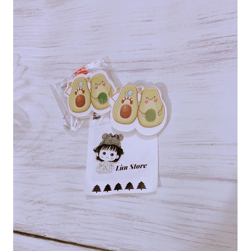 Gôm/ tẩy hình trái bơ