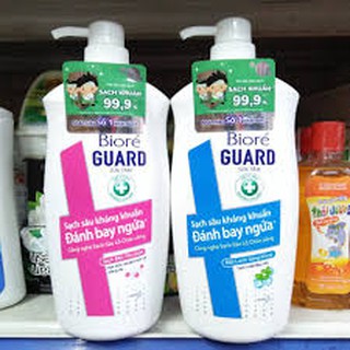 Sữa tắm Biore Guard kháng khuẩn sạch min 220g