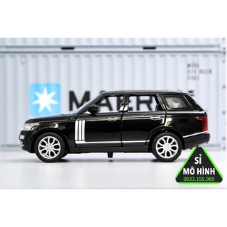 Mô hình xe SUV Range Rover mở hết cửa 1:32 Đen