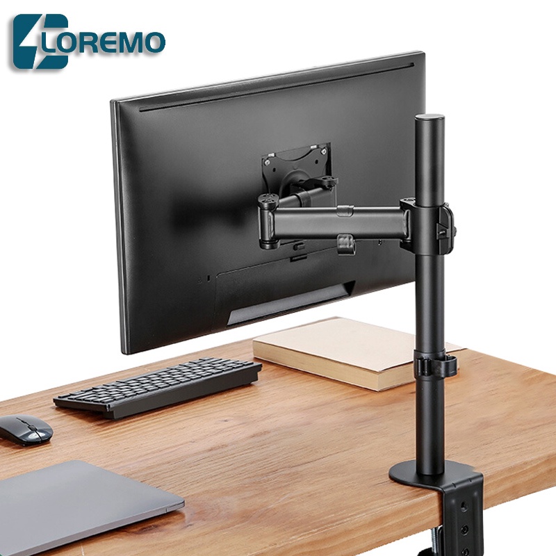 Tay Đỡ Hai Màn Hình Xoay 360 độ ，Giá Treo Màn Hình，Giá Đỡ 2 Màn Hình 17 - 32 Inch，Có thể sử dụng màn hình cong