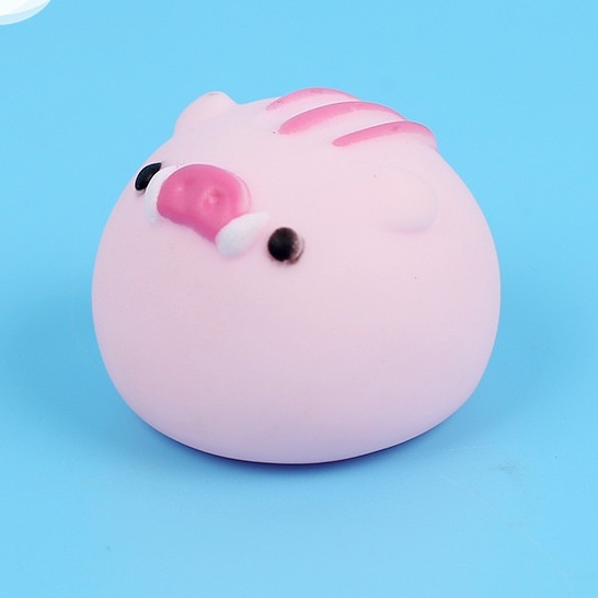 Đồ Chơi Thả Bồn Tắm Hình Bánh Bao - Thú MOCHI Đáng Yêu Thả Bồn Cho Bé Kêu Bíp Bíp 3.5*3.5cm Duashop