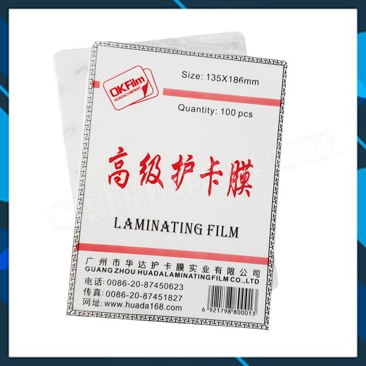 ÉP NHỰA KHỔ 10*15( XẤP 100 TỜ) 35MIC