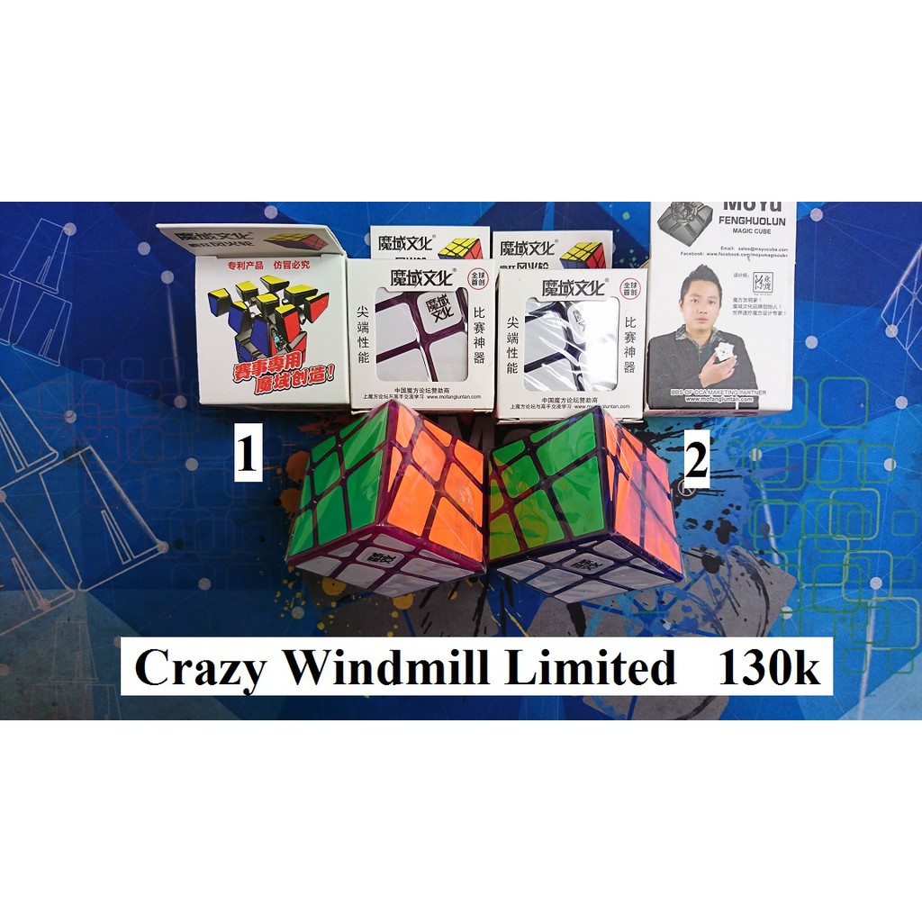 Biến thể Rubik FlagShip Siêu Giảm Giá. Crazy WIndmill Limited