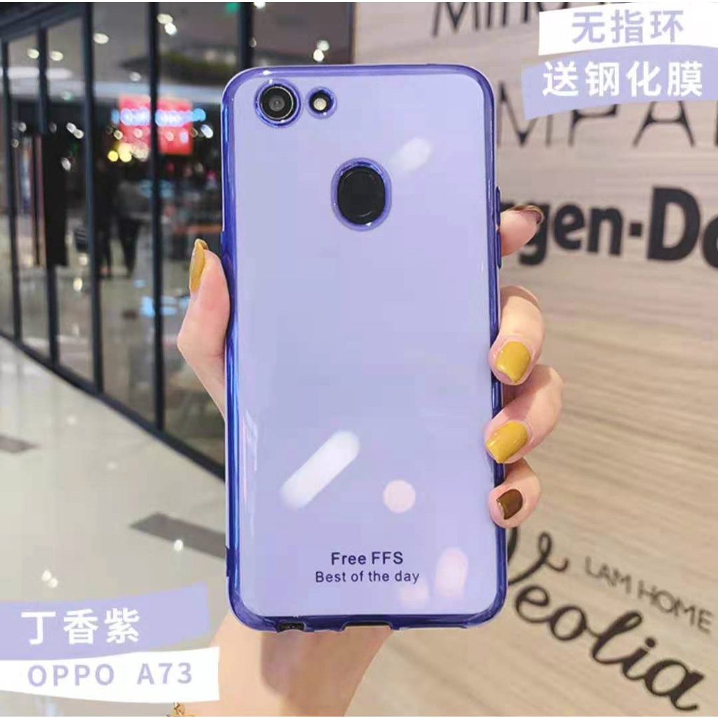 Ốp điện thoại QIANZI mạ sành điệu cho Oppo F11 K3 A9 2020 A5 2020 K5 A52 A92 A79 F5 F5 Youth A73 A75 F7