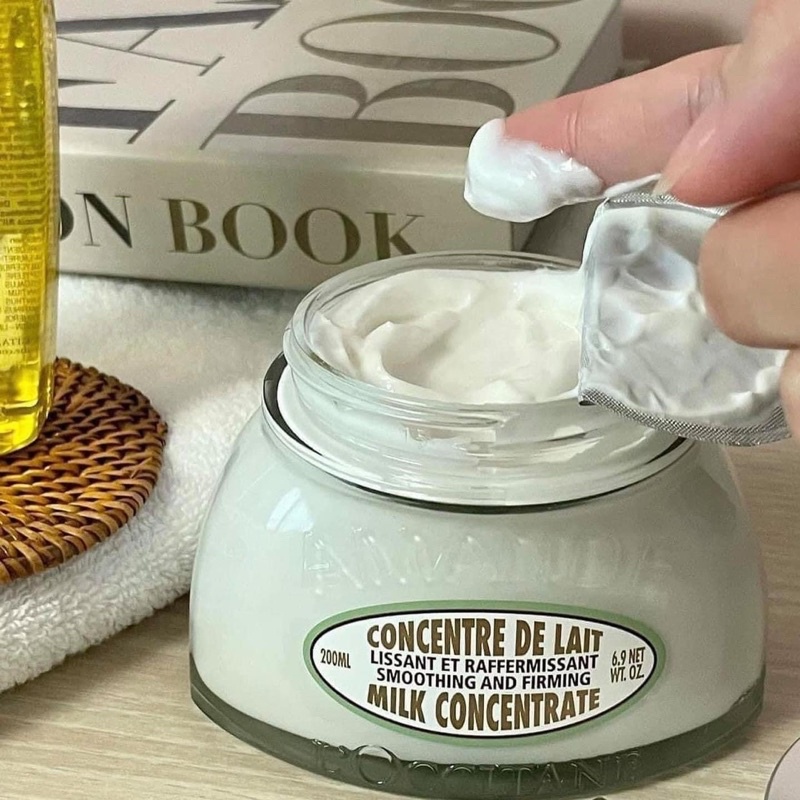 [Made in France] Loccitane Kem Dưỡng Toàn Thân Body LOCCITANE Milk Veil, Concentrate - 200ml 240ml