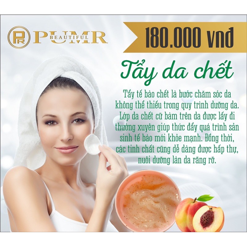 Tẩy tế bào chết PUMR PUM RÒM