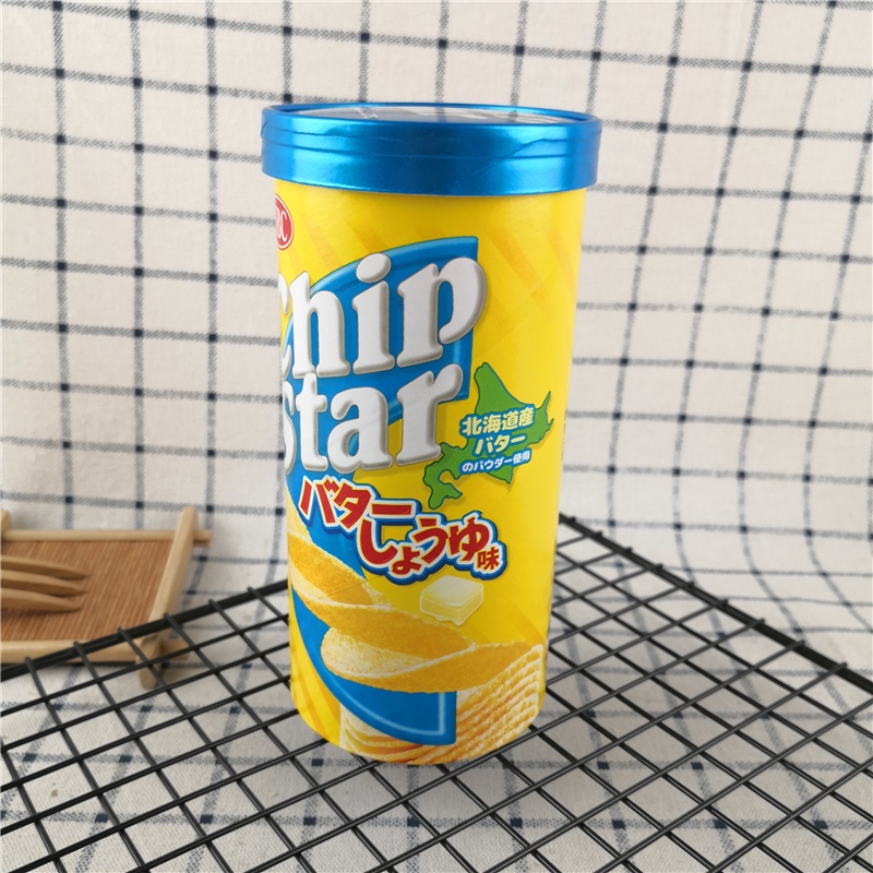Snack Khoai Tây Lát Chipstar Nhật Bản 50G Cho Bé Từ 1 Tuổi Nguyên Liệu Tự Nhiên Thơm Ngon Giòn Rụm