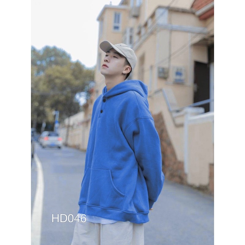 Áo hoodie VN CLO kiểu polo - HD046