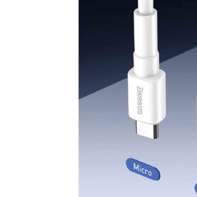 Cáp Sạc Baseus Mini White Cable, Sạc Nhanh, Dây Sạc Truyền Dữ Liệu USB Type C