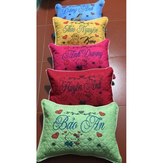 gối in tên - in ảnh theo yêu cầu cho bé