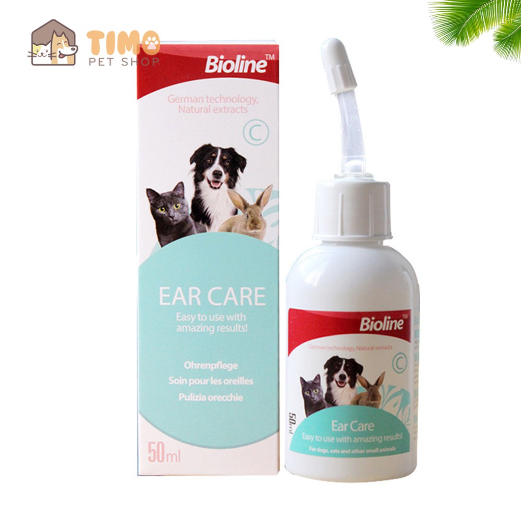 Nước Rửa Vệ Sinh Chống Viêm Tai Bioline Ear Care 👂