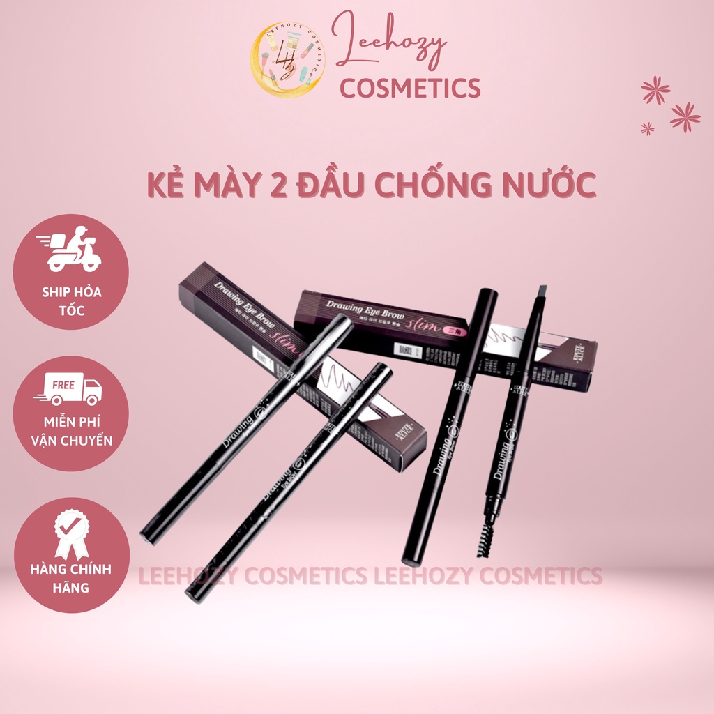 Chì Kẻ Mày 2 Đầu ETUDE ALICE Bền Màu Không Thấm Nước