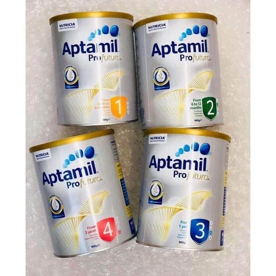 Sữa Aptamil Úc số 1-2-3 Profutura 900g.