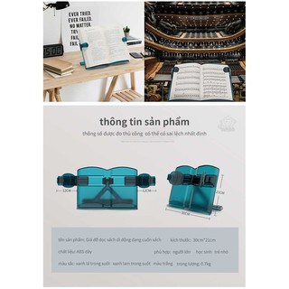 GIÁ ĐỠ ĐỌC SÁCH ĐA NĂNG 180 độ Cao Cấp