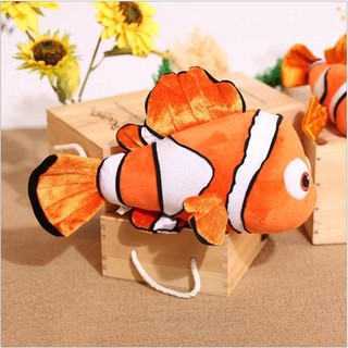 Gấu bông cá nemo màu cam trắng 50cm siêu cưng