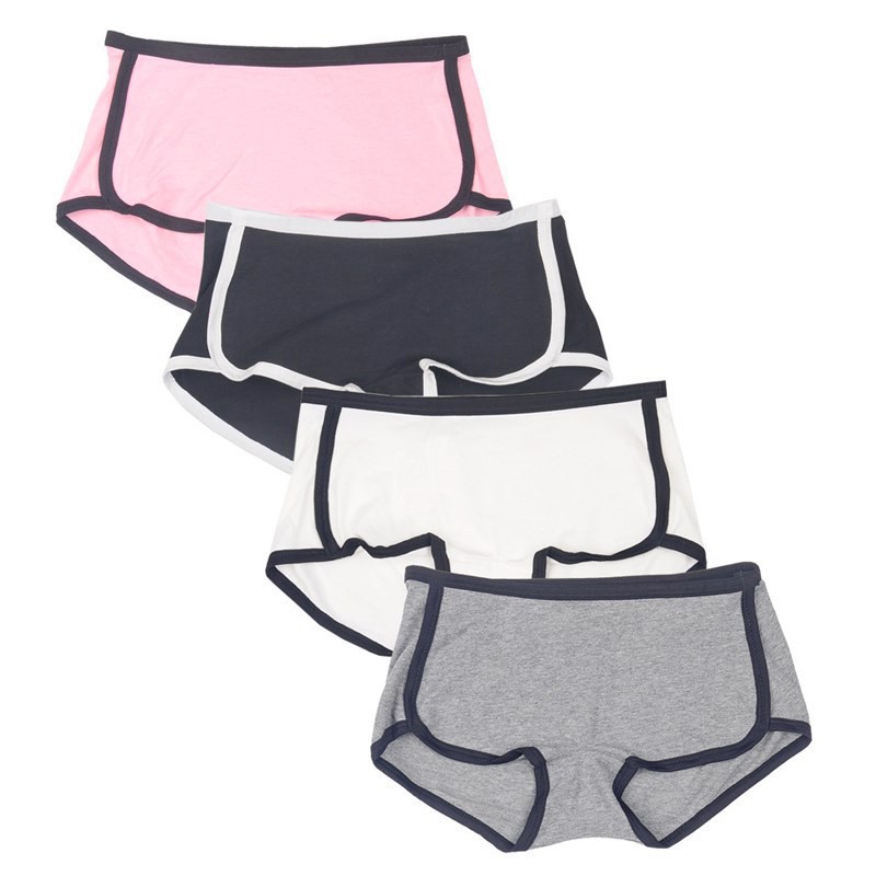 Quần Lót Boxer Cotton Mềm Mại Cho Nữ