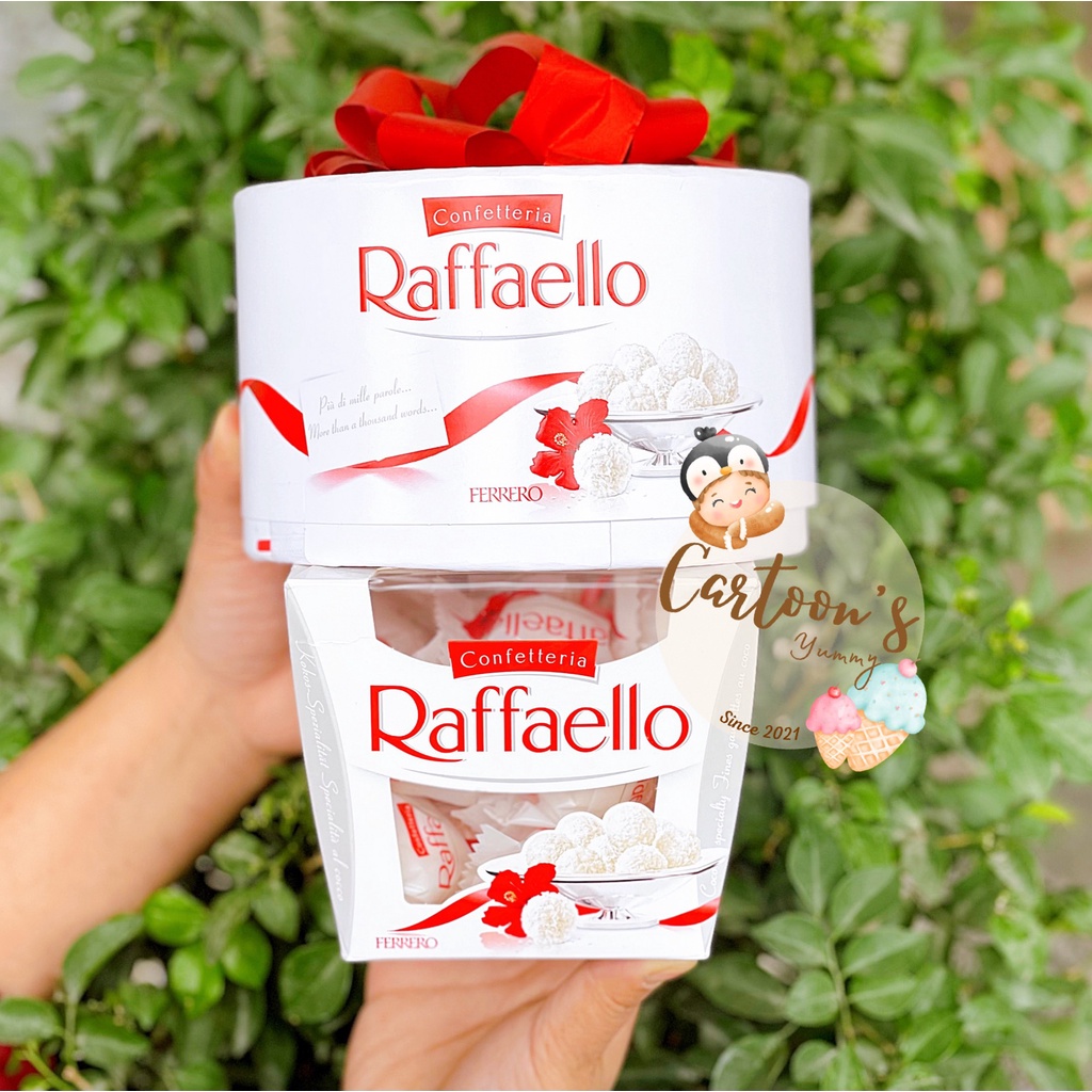 [Mã 254FMCGSALE giảm 8% đơn 500K] BÁNH SOCOLA DỪA FERRERO RAFFAELLO CỦA NGA