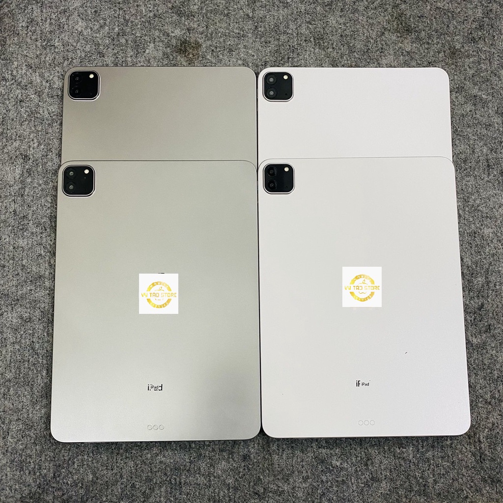 Mô hình ipad pro 11inch trắng và xám dùng để trưng bày