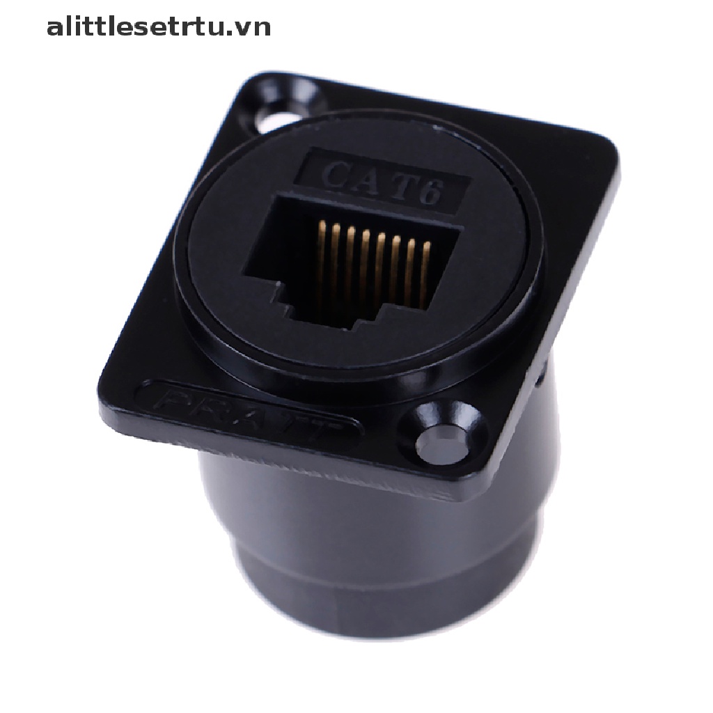 Mô Đun RJ45 Chữ D cat6 Gắn Bảng Điều Khiển Mạng cat6