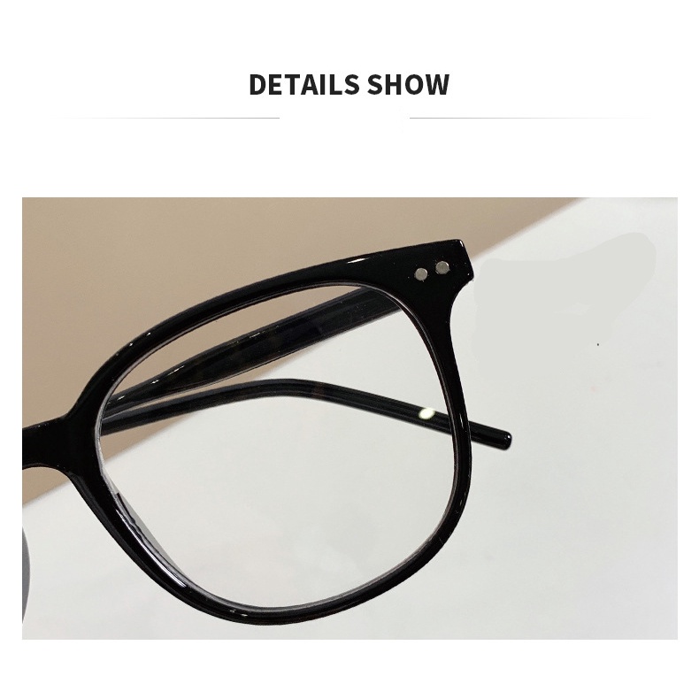 kính cận có độ -1.0~6.0 Kính Cận Gọng Tròng Trong Suốt Thời Trang Unisex gọng kính trong suốt/gọng kính nhựa dẻo/gọng kính nữ/kính thời trang nữ/mắt kính cận