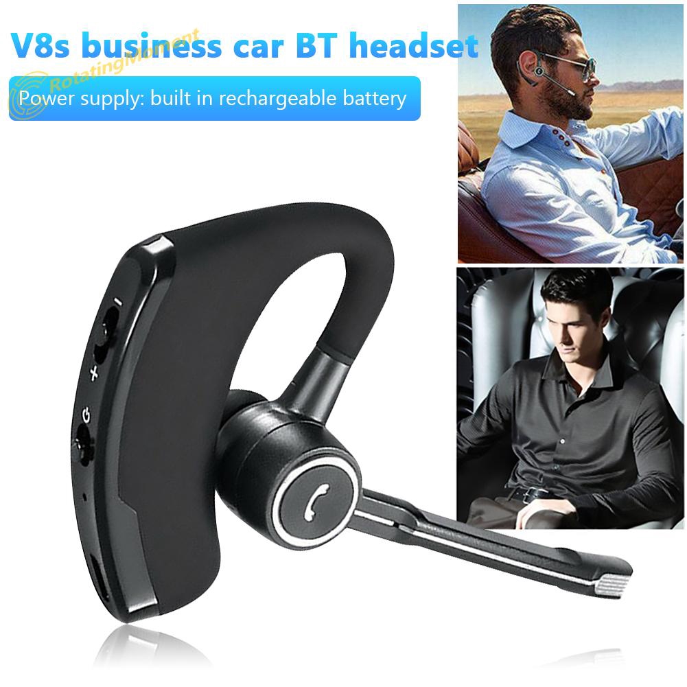 Tai Nghe Bluetooth Không Dây V8S Có Micro Và Phụ Kiện